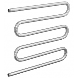 Полотенцесушитель 60х60, 1" Аквадрайв 5М-образный водяной