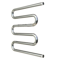 Полотенцесушитель 50х40, 1" Аквадрайв 5М-образный водяной