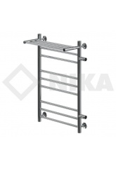 Полотенцесушитель 80/50 НИКА CLASSIC ЛП (г2) ВП водяной боковое подключение 50 см, с полочкой