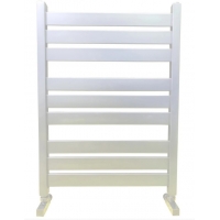 Полотенцесушитель 80/50 НИКА MODERN ЛМ7 водяной нижнее подключение, глянцевый белый RAL9003