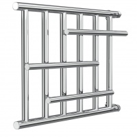 Полотенцесушитель 60/60 НИКА ECON / SIMPLE ПМ6 водяной боковое подключение