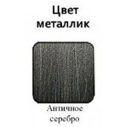 Полотенцесушитель 120/60 НИКА QUADRO Л90(г2) электрический левый тэн, серебро