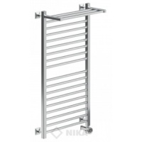 Полотенцесушитель 100/50 НИКА MODERN ЛМ3 ВП электрический правый тэн, с полочкой