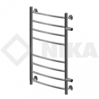 Полотенцесушитель 80/50 НИКА ARC ЛД (г) водяной боковое подключение 50 см