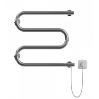 Полотенцесушитель 50/50 Ника SIMPE ЭК М электрический хром, с греющим кабелем