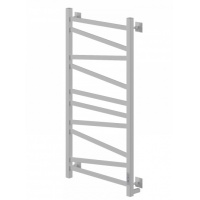 Полотенцесушитель 100/50 Ника STEP 4 (У) электрический белый, правый  тэн, с греющим кабелем