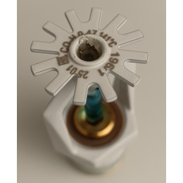 Ороситель спринклерный водяной CBO0-РНд0,47-R1/2/P141.В3-"СВН-12" с герметиком, белый