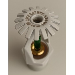 Ороситель спринклерный водяной СУS0-РУд0,47-R1/2/P93.В3-"СУУ-12"(СВУ-12) с герметиком, белый