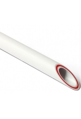 Труба 25х3,5 мм СТК PPR белый, PN 20, SDR 7.4, стекловолокно