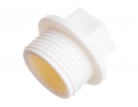 Заглушка резьбовая 3/4" нр Политэк PPRC белый, для полипропиленовых труб