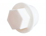 Заглушка резьбовая 3/4" нр Политэк PPRC белый, для полипропиленовых труб