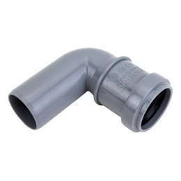Отвод 32/87,5° канализационный Политэк