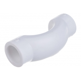 Обвод 20 мм внутренний-внутренний Политэк PPRC белый, для полипропиленовых труб