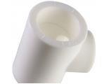 Тройник переходной 32 х 25 х 32 мм Политэк PPRC белый, для полипропиленовых труб