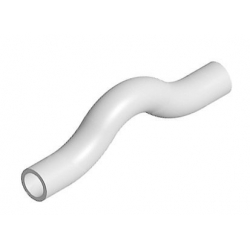 Обводное колено 20мм Политэк PPRC белый для полипропиленовых труб