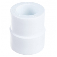 Муфта 32 х 25 мм наружный-внутренний Политэк PPRC белый, для полипропиленовых труб