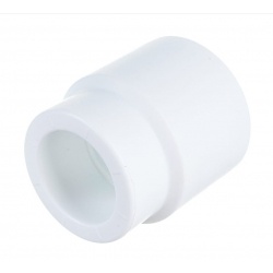 Муфта 40 х 25 мм наружный-внутренний Политэк PPRC белый, для полипропиленовых труб
