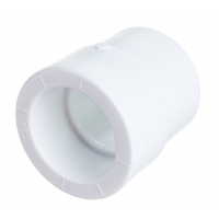 Муфта 40 х 32 мм наружный-внутренний Политэк PPRC белый, для полипропиленовых труб