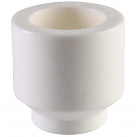 Муфта 50 х 25 мм наружный-внутренний Политэк PPRC белый, для полипропиленовых труб
