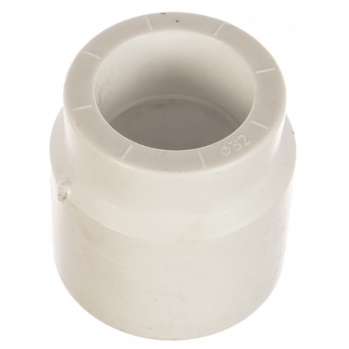 Муфта 50 х 32 мм наружный-внутренний Политэк PPRC белый, для полипропиленовых труб купить в интернет магазине Санрай73