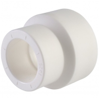 Муфта 40 х 25 мм внутренний-внутренний Политэк PPRC белый, для полипропиленовых труб