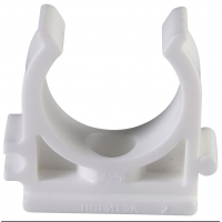 Опора 25 мм Политэк PPRC белая, для полипропиленовых труб