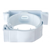 Опора 40 мм с защелкой Политэк PPRC белая, для полипропиленовых труб