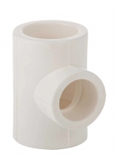 Тройник переходной 25 х 20 х 25 мм СТК PPRC белый, для полипропиленовых труб