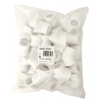 Угольник 32 мм 45° СТК PP-R белый, пакет 30 шт