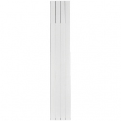 Радиатор алюминиевый STOUT Sebino 1800 4 секции универсальное подключение (белый)