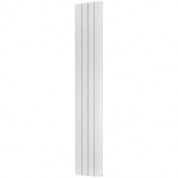 Радиатор алюминиевый STOUT Sebino 1800 4 секции универсальное подключение (белый)