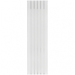 Радиатор алюминиевый STOUT Sebino 1800 6 секции универсальное подключение (белый)