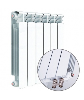 Радиатор биметаллический RIFAR BASE VENTIL 500 BVR 12 секций, нижнее подключение