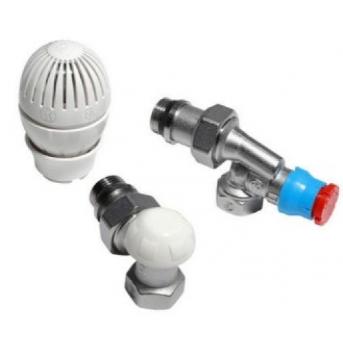 Комплект радиаторный термостатический осевой 1/2 Giacomini купить в интернет магазине Санрай73