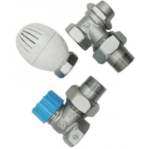 Комплект радиаторный термостатический угловой 3/4 Giacomini купить в интернет магазине Санрай73