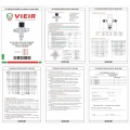 Термостатический смесительный клапан Vieir 3/4"нр, 35-60C, 1.9м3/ч  для ГВС