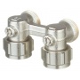 Узел нижнего подключения радиатора угловой 3/4" Oventrop Multiflex F для двухтрубных систем
