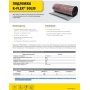 Подложка для водяного теплого пола K-FLEX SOLID 5 мм, длина 20 м, 24 м2