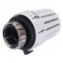 Головка термостатическая жидкостная Rommer 6-28C, M30X1,5, белая