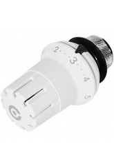 Головка термостатическая жидкостная Rommer 6-28°C, M30X1,5, белая