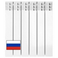 Радиатор биметаллический АТМ Thermo Progresso 500/100 6 секций, боковое подключение, белый