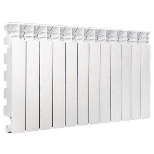 Радиатор алюминиевый Fondital Ardente C2 500/100 12 секций, боковое подключение, белый купить в интернет магазине Санрай73