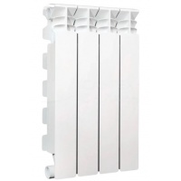 Радиатор алюминиевый Fondital Ardente C2 500/100 4 секции, боковое подключение, белый