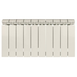 Радиатор биметаллический Global Style Extra 500/80 10 секций, боковое подключение, белый