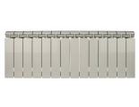 Радиатор биметаллический Global Style Extra 350/80 14 секций, боковое подключение, белый