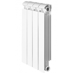 Радиатор биметаллический Global Style Extra 500/80 4 секции, боковое подключение, белый