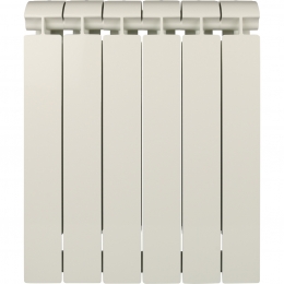 Радиатор биметаллический Global Style Extra 500/80 6 секций, боковое подключение, белый