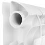 Радиатор алюминиевый Global VOX- R 500/95 8 секций, боковое подключение, белый
