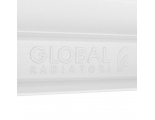Радиатор алюминиевый Global VOX- R 500/95 8 секций, боковое подключение, белый