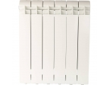 Радиатор алюминиевый Global VOX- R 500/95 6 секций, боковое подключение, белый